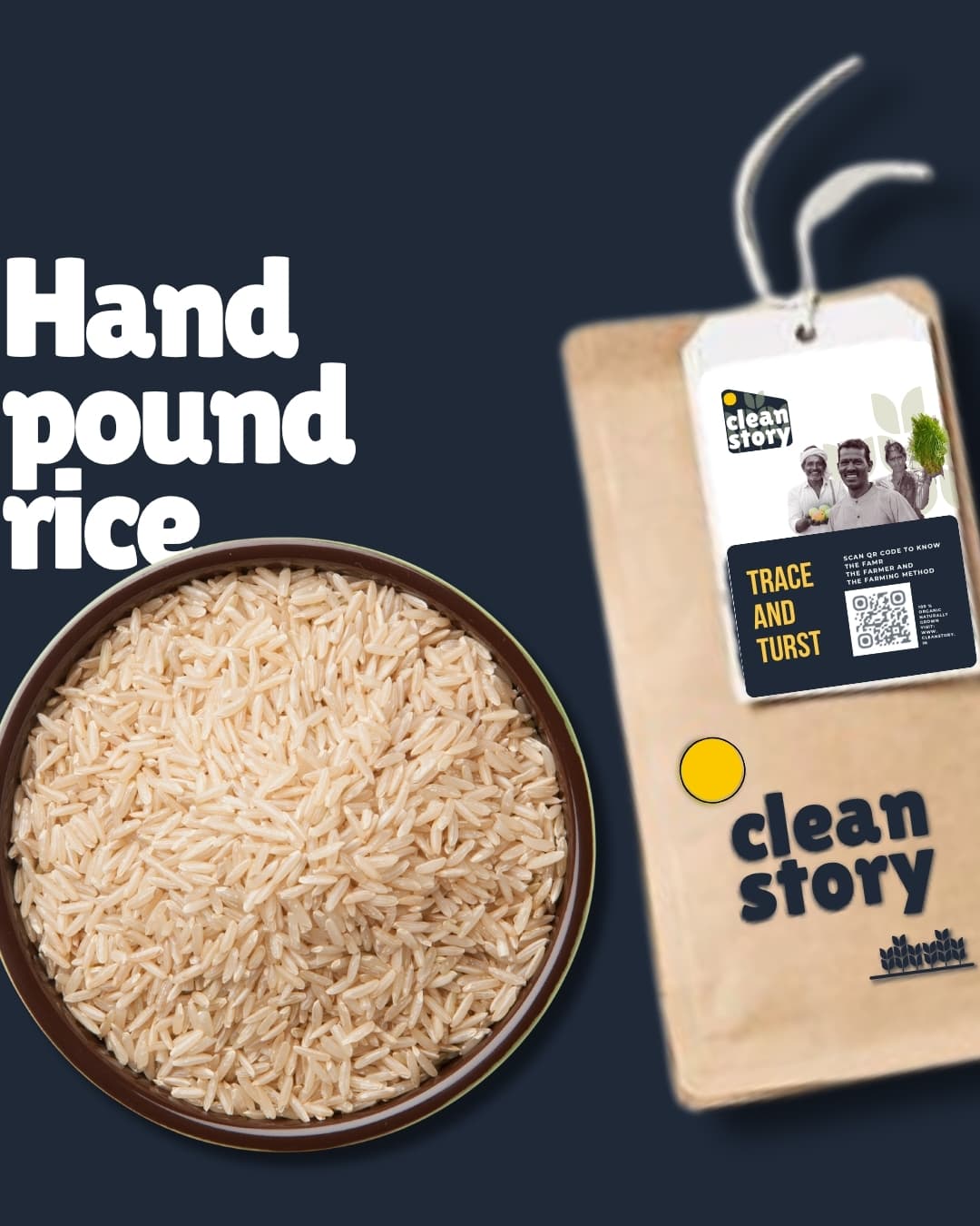 Hand-Pounded Rice
